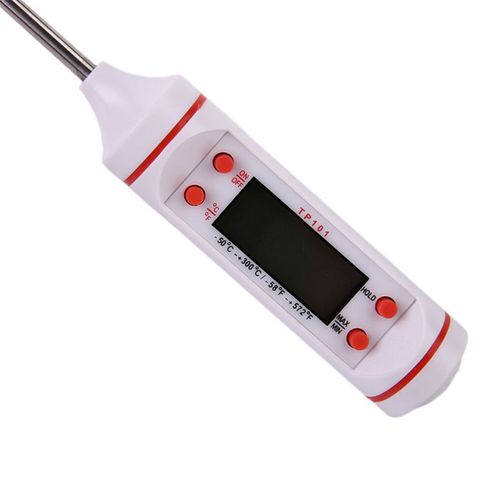 1pc Probe Electronic Thermometer For Measuring Water Temperature, Oil  Temperature And Baking Food