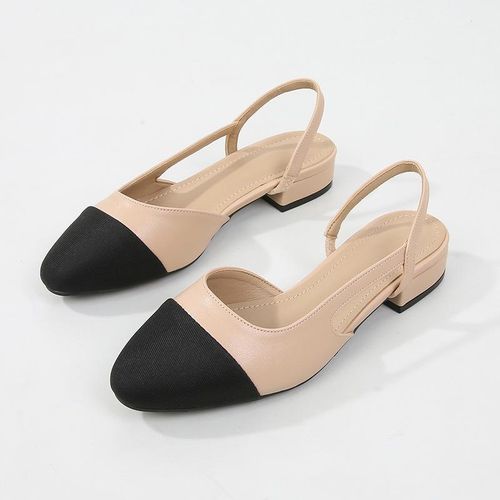 product_image_name-Fashion-Mary Jane Sleek Slingbacks-Beige Blend-1