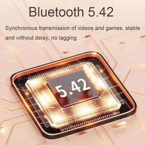 product_image_name-Generic-Ear-mounted Dual-mic Call Noise Reduction LED Bluetooth Earphones(Black)-6