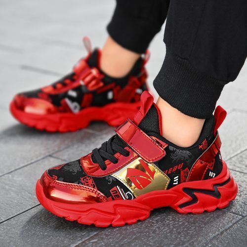 Boys velcro running shoes deals