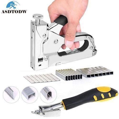 Generic Staple Gun Heavy Duty 3 In 1 Stapler Gun With 600 Staples Remover For Wood Upy Carpentry Decor Best Price Online Jumia Kenya