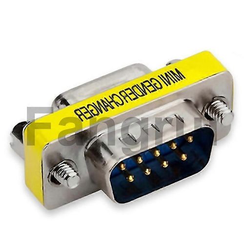 product_image_name-Generic- Db9 Computer Video Adapter Db9 Male To Female Serial Port -2