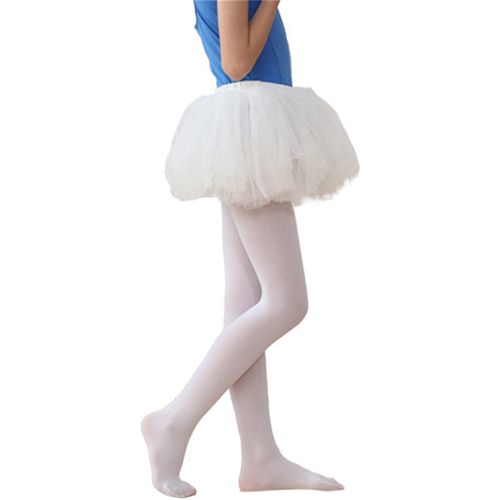 Generic Black Kids Girls Velvet Ballet Tights Dance Socks