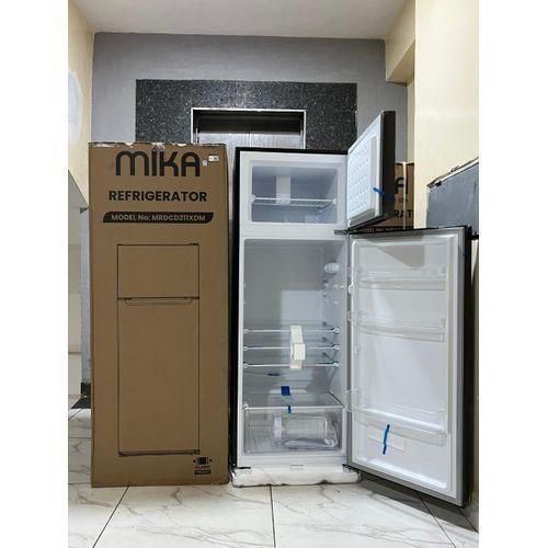 product_image_name-Generic-Mika Refrigerator, 211L, Direct Cool, Double Door Fridge With FREE Fridge Guard-2
