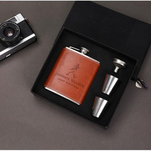 product_image_name-Generic-Hip Whisky Flask, Liquor Bottle With 2 Tot Cup-4