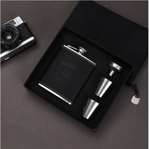 product_image_name-Generic-Hip Whisky Flask, Liquor Bottle With 2 Tot Cup-5