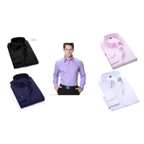 Fashion 5pcs Men Formal Shirts -Long Sleeve @ Best Price Online