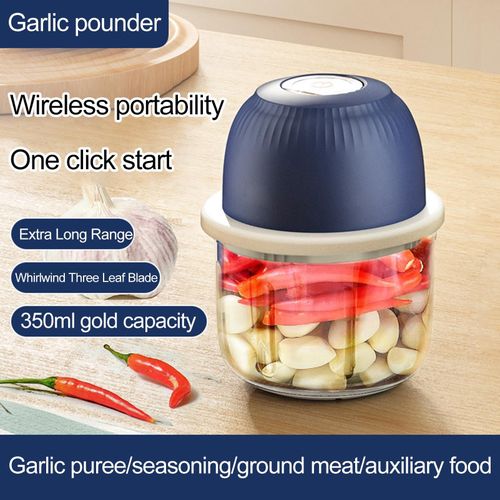 350ML Electric Garlic Masher Crusher Garlic Press Crusher Garlic