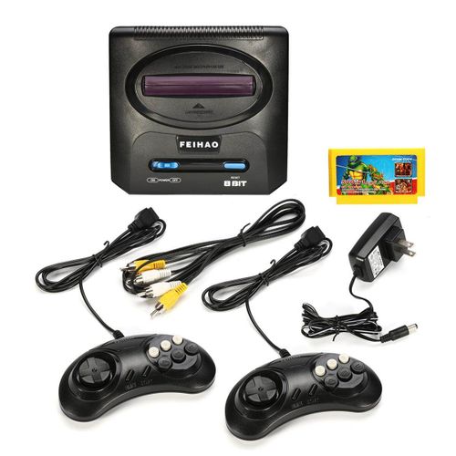 8 bit (2 Player) TV Video Game Remote Console with Inbuilt Retro