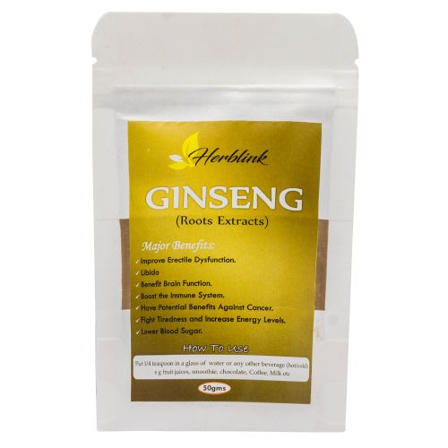 Herblink Ginseng Powder panax EXTRACTS Libido And Sexual Health