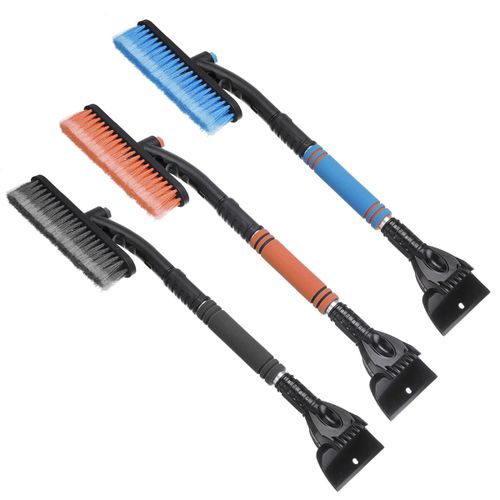 Generic Extendable Ice Scraper Snow Brush with ABS Shovel Head No