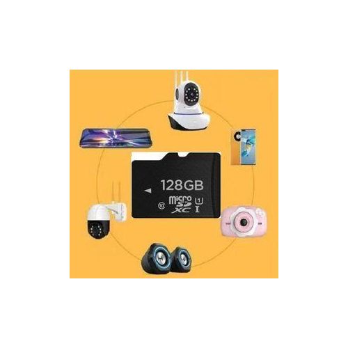 product_image_name-Boost- HIGH PERFORMANCE MEMORY CARD 128GB // 128 GB Capacity & SD Adaptor HIGH SPEED FOR DATA & FILES STORAGE-1