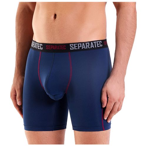 Fashion Separatec Men's Sport Performance Dual Pouch Boxer Long Leg  Underwear-Navy @ Best Price Online