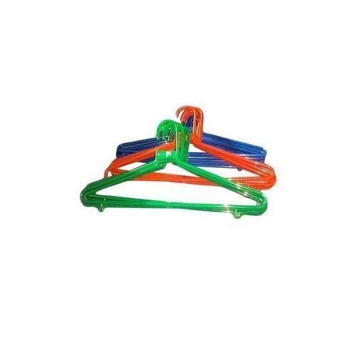 product_image_name-Generic-2 Dozens Plastic Normal Clothes Hangers - 24Pcs- Mixed Colors.-1
