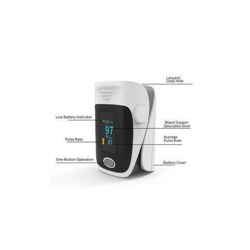 product_image_name-Generic-Accurate Medical Pulse Oximeter With Free Batteries-1