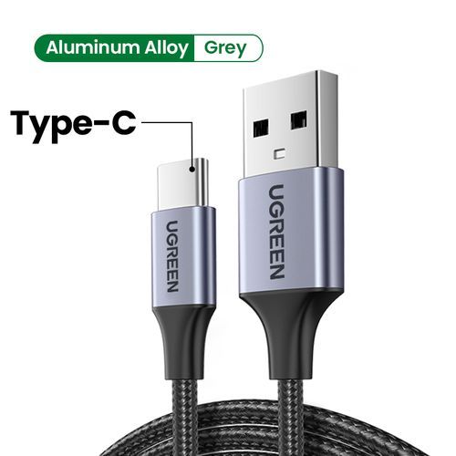 Ugreen USB Type C Cable USB A To USB C Fast Charger Nylon Braided Cord 0.25M  @ Best Price Online
