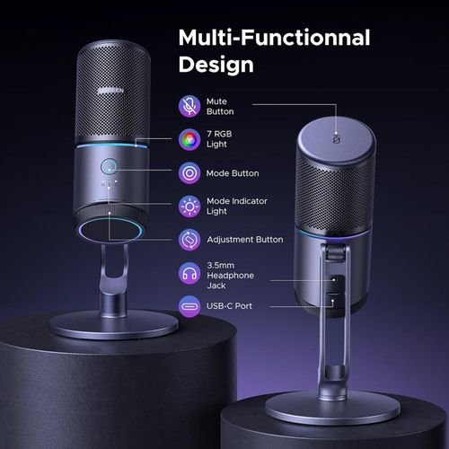 product_image_name-Ugreen-Desktop USB Microphone - CM769-5