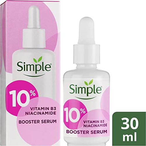 Simple Niacinamide (Vitamin B3) Serum Strenghtens Skin Barrier And ...