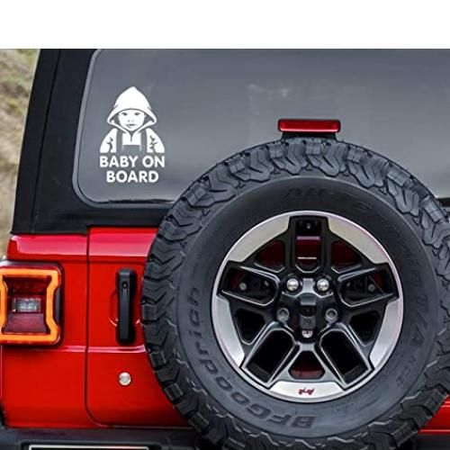 Jeep Baby on Board Sticker