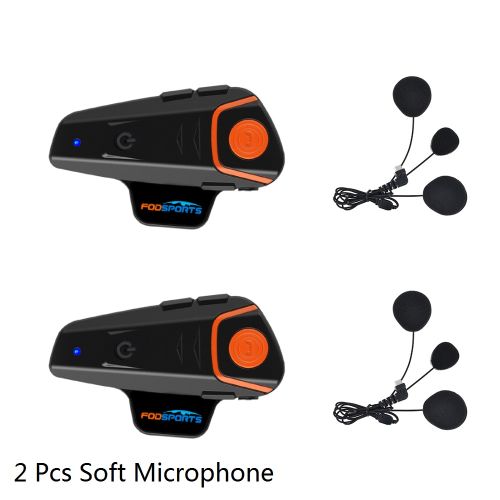Fodsports BT S2 Intercom Motorcycle Helmet Bluetooth Headset