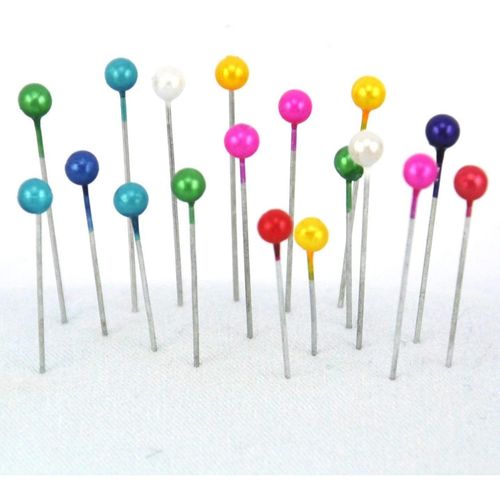 Generic Pink Ball Head Straight Sewing Pins