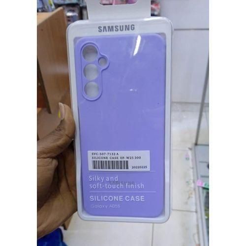 product_image_name-Generic-Samsung  Silicon Purple Galaxy A05S case/cover-1