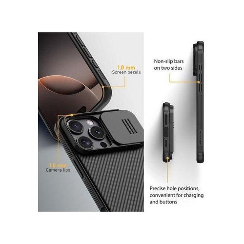 product_image_name-Generic-Nilkin iPhone 16 Pro Max Case with Camera Protection Cover, CamShield Pro Case for iPhone 16 Pro Max Slim Stylish Protective Case Compatible for iPhone 16 Pro Max 5G 6.9’’ - Black-2