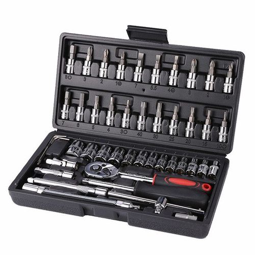 product_image_name-VIC-Hand Tool Kit Home Socket Wrench Set Car Repair Tool Box-1