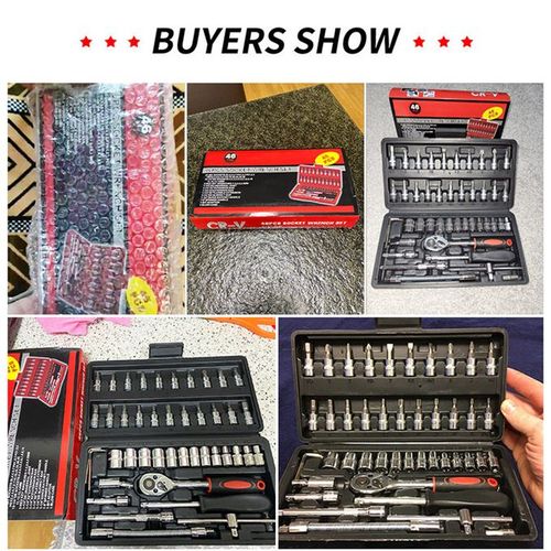 product_image_name-VIC-Hand Tool Kit Home Socket Wrench Set Car Repair Tool Box-4