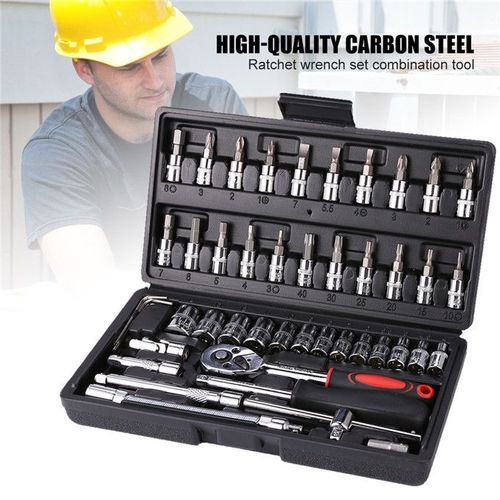 product_image_name-VIC-Hand Tool Kit Home Socket Wrench Set Car Repair Tool Box-7