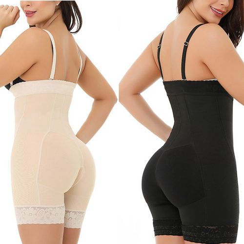 Seamless Shapewear Thong Bodysuit Fajas Colombianas Slimming Waist Women  Flat Belly Full Back Body Shaper Girdle Shaper