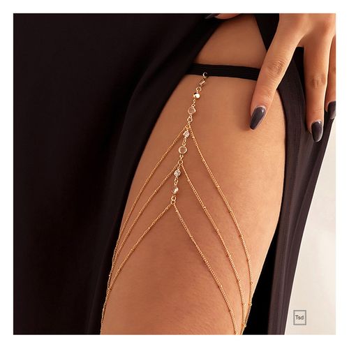 Fashion Sweet Cool Multi Layer Thigh Chain Personalized Nightclub