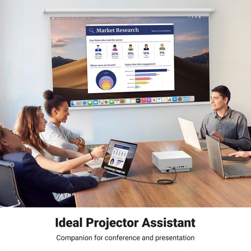 product_image_name-Ugreen-USB-C to HDMI Cable 4K@60Hz (1.5m) – Aluminum Shell, Male-to-Male, Ultra-HD Video Adapter Cord for Laptops, Tablets & Phones – Gray/Black (MM142)-7