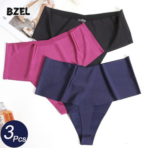 Athletic Underwear Women Women's Underwear Mid Waist Breathable