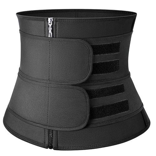 Sauna Waist Trainer Corset Vest for Men Weight Loss Sweat Vest Double Tummy  Control Trimmer Belts Neoprene Workout Body