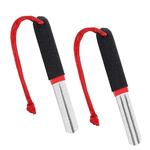 915 Generation 2Pcs Fish Hook Sharpeners Double Sided Diamond File Sports Fishing  Hook Sharpener Portable Grinding Tool for Fishing @ Best Price Online