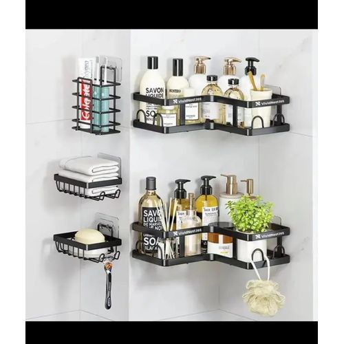 product_image_name-Generic-5 in 1 Shower caddy Shelf organizer kitchen organizer-1