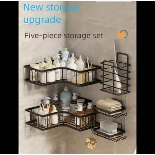 product_image_name-Generic-5 in 1 Shower caddy Shelf organizer kitchen organizer-3