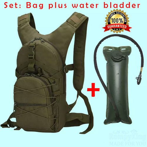 Back Camel 3L Water Bladder Hydration Backpack Pack Outdoor Hiking