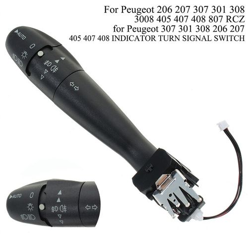 LEDSIX Auto Schlüsselanhänger, für Peugeot 206 307 308 3008 207