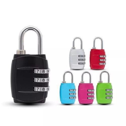 product_image_name-Generic-4 Dial Digit Combination Suitcase Luggage Metal Password Lock Padlock-1