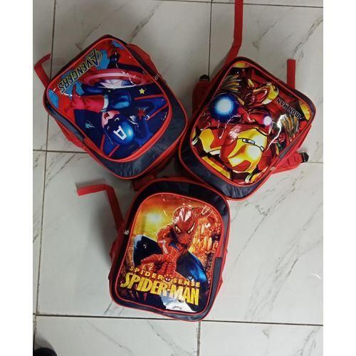 product_image_name-Generic-artoon themed kids back pack, Primary School Bag, Ideal for PP1-Grade 2, Boys & Girls Backpack/school bag Kindergarten kids school Bag, Wear-resistant Square backpack Bag for Teenagers-1