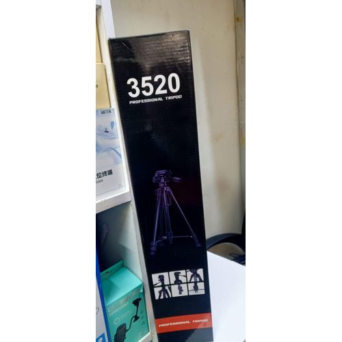 product_image_name-Generic-Weifeng WT-3520 Phone & DSLR Tripod 140cm with 3-Way Head for Smooth Panning & Stability-3
