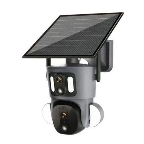 product_image_name-Hikvision- 6MP Dual Lens Solar Powered Security Camera, 4G Simcard, PTZ 2 in 1 Camera, with Color Night Vision, Human Detection, PTZ,Dual View-2