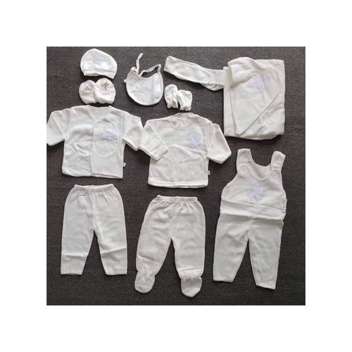 product_image_name-Lucky Star-Star New Born Baby Receiving Cloths Set - 11 Piece-1