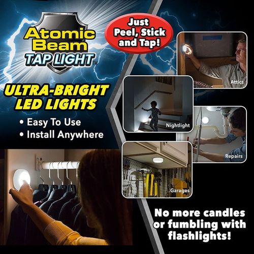 Atomic Beam Tap Light