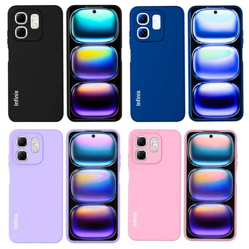 product_image_name-Infinix-Hot 50i / Smart 9 Original Liquid Silicone Phone Case - Multi-Color Protective Cover with Soft-Touch Finish-1