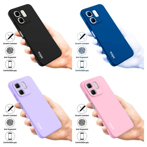 product_image_name-Infinix-Hot 50i / Smart 9 Original Liquid Silicone Phone Case - Multi-Color Protective Cover with Soft-Touch Finish-7