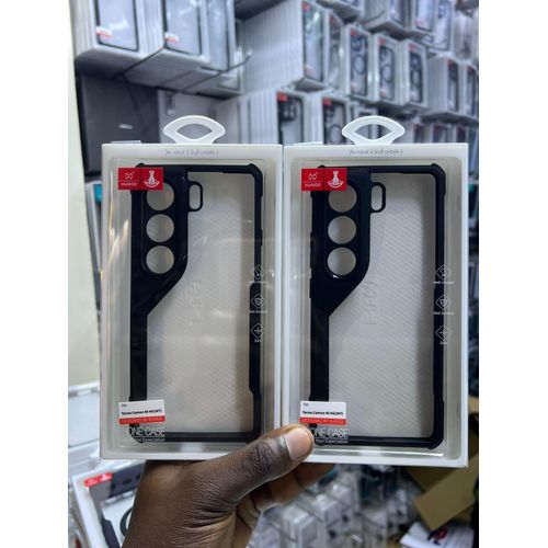 product_image_name-Generic-Xundo Airbag Shockproof Bumper Case for Tecno Camon 40 – Clear Acrylic Back + Soft TPU Frame-1