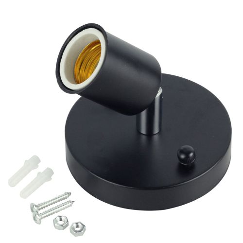 Black lamp holder deals